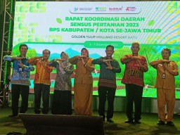 BPS Jatim Diseminasikan Hasil Sensus Pertanian 2023
