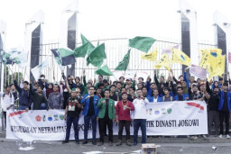 Mimbar Rakyat Medan, Ratusan Mahasiswa Serukan Penolakan Terhadap Politik Dinasti