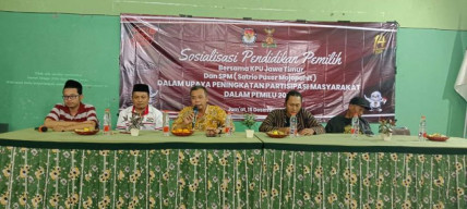 KPU Jatim Gandeng Paguyuban Satrio Puser Mojopahit