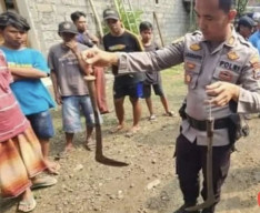 Karena Salah Paham, 4 Pemuda Terlibat Carok
