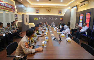 Polda Banten dan ASDP Bersinergi Jelang Nataru  2024
