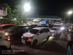 Jumlah Motor yang Melewati Pelabuhan Merak Naik 23 Persen