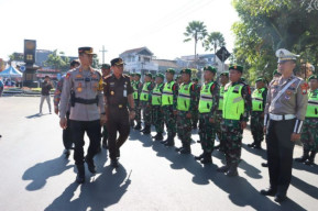 Polres Batu Terjunkan Personil Gabungan Siap Amankan Nataru 2024