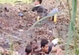 Hendak Masuk ke Amerika, 2 Imigran Gelap Tewas Tenggelam Dalam Lumpur