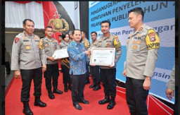 Ombudsman RI Beri Penghargaan kepada Polres Kotabaru