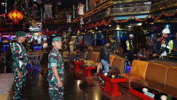TNI Gelar Operasi Gabungan Tempat Hiburan Malam di Madiun