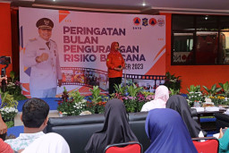Peringatan Pengurangan Resiko Bencana, Wali Kota Eri Ajak Warga Mitigasi Bencana