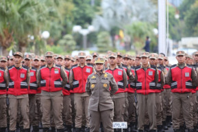 Satpol PP Surabaya Terjunkan Ratusan Personel Pengamanan Parade Surabaya Juang 2023
