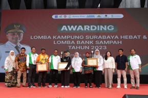 Lomba Kampung Surabaya Hebat Berhasil Turunkan Sampah 5 Ton Perhari