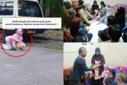 Bocah Jualan Peyek Sambil Merangkak di Surabaya, Ibunda: Saya Tidak Berani Lihat