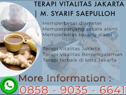 Pengobatan Alat Vital Jakarta Selatan M SARIP SAEPULOH, Dijamin Ampuh dan Terbaik