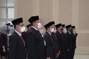 Wali Kota Lantik dan Mutasi Beberapa Pejabat di Pemkot Batu
