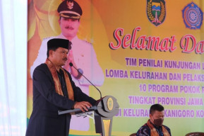 Cepat Berkembang, Kanigoro Ikuti Lomba Kelurahan Terbaik Tingkat Provinsi
