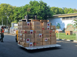 Perkuat Kesehatan PON XX Papua, BNPB Kirim Bantuan Tiga Juta Masker