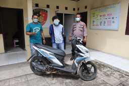 Maling Motor, Man Puncang Kembali Ditangkap Polsek Gadingrejo