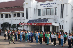 100 Anggota Tim Paskibraka Kota Surabaya 2023 Mulai Jalani Pra Pelatihan