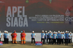 Gelar Apel Akbar, Dirut PLN Pastikan Pasokan Listrik Tanpa Kedip untuk Sukseskan KTT