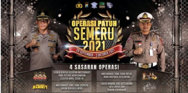 Mulai Besok, Operasi Patuh Semeru 2021 Serentak Digelar
