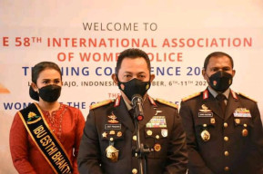 Buka IAWP,  Kapolri  Bicara Soal Kesetaraan Gender di Institusi Kepolisian