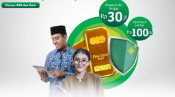 HUT Kemerdekaan, Beli Emas di Pegadaian Guru dan ASN dapat Chash Back