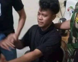 Lecehkan Istri Kru KRI Nanggala, Imam Menangis saat Diciduk
