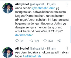 Tuntut Khofifah Diadili, Akademisi Colek Mahfud MD