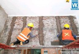 Rehabilitasi Gedung dan Fasilitas Umum Pasca Gempa Bumi di Sulbar Capai 34,15%