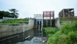 Pembangunan Pintu Air Demangan Baru Selesai Akhir Tahun 2021