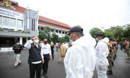 Pimpin Apel Pagi, Eri Teriakkan Jihad Lawan Covid-19