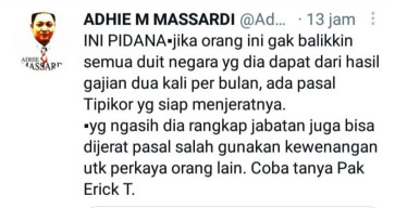 Ari Kuncoro Rangkap Jabatan, KPK Didesak Bertindak