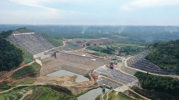 Bendungan Margatiga Ditargetkan Rampung Akhir 2021