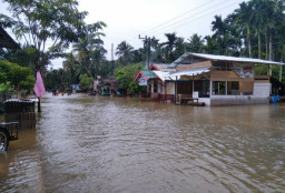 Banjir di Aceh Jaya Meluas, Sebanyak 452 Jiwa Terdampak