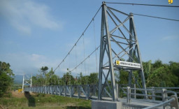 Jembatan Gantung Mbah Buto di Jawa Timur, Buka Akses Antar Desa