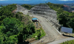 Bendungan Way Apu di Ditarget Selesai Agustus 2023