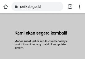 Berita Soal Rp 11.000 Triliun di Kantong Presiden di Situs Setkab, Dihapus