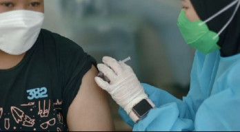 Kapolsek Jatisampurna Serukan Vaksinasi Merdeka menuju Indonesia Sehat