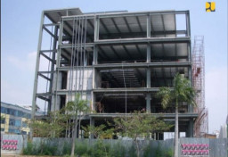 Kementerian PUPR Terapkan Struktur Bangunan Gedung Baja Tahan Gempa