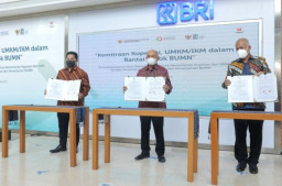 Kemenkop UKM, KemenPerin, KemenBUMN Berkolaborasi
