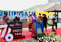 Bendungan Bendo, Bendungan Ketujuh yang Diresmikan Jokowi