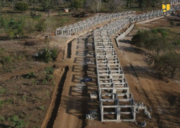 Pembangunan Rumah Masyarakat Korban Bencana Badai Siklon Tropis, Dipercepat
