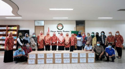 DWP KemenKop UKM Gelar Baksos Berbagi di Masa Pandemi Covid-19