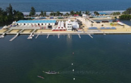 Konstruksi Rampung, Venue Dayung Digunakan Tes Even