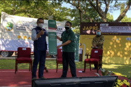 Jabar Terima 85,8 Ton Oksigen Cair dari Sumsel