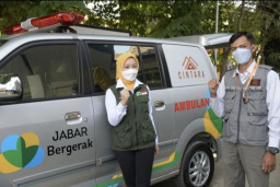Jabar Bergerak Salurkan Bantuan Dua Unit Ambulans dan 14.000 Paket Sembako