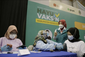 Ditutup, Sentra Vaksinasi si Jalak Harupat Capai Target Sasaran