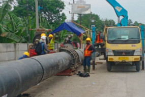 Gunakan Metode Horizontal Drilling Direction,  Penyelesaian SPAM  Lampung Dipercepat