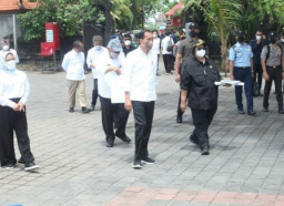Jokowi Tinjau Kesiapan KTT G-20 di Bali