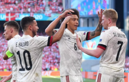 Kebobolan Dulu, Belgia Sukses Kalahkan Denmark