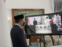 Ridwan Kamil Kukuhkan Anggota Paskibraka Jabar 2021