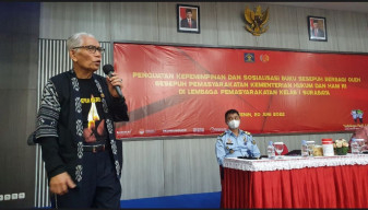 Kepala UPT Pemasyarakatan Jatim Belajar Kepemimpinan Dari Sesepuh